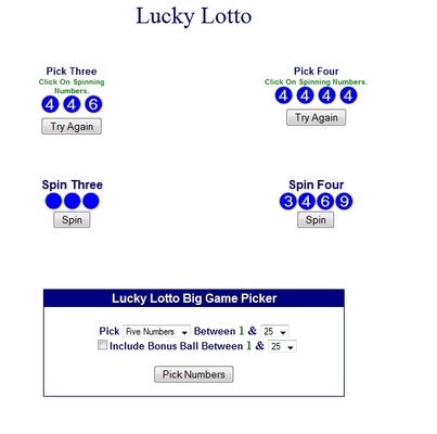 Product picture Easy PHP lotto - lottery script