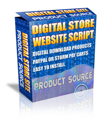 Product picture PHP - Paypal digital download store