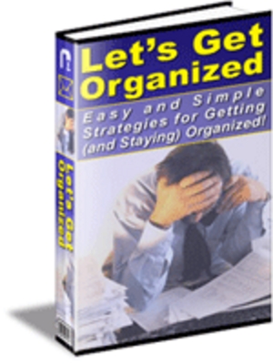 Product picture The best tips for getting organized - Master resell rights